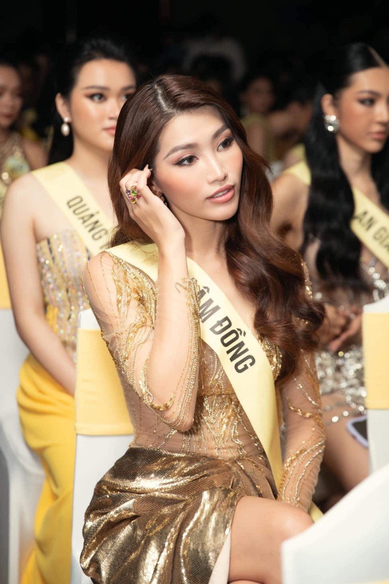 Diện lại váy của Hoa hậu Ngọc Châu, thí sinh Miss Grand Vietnam có amp;#34;lấy víaamp;#34; đăng quang? - 5