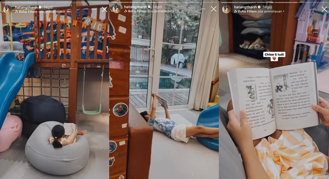 Tăng Thanh Hà hiếm hoi khoe ảnh cháu nội gia tộc 3000 tỷ giờ đã biết ngồi, lớn phổng phao - 4