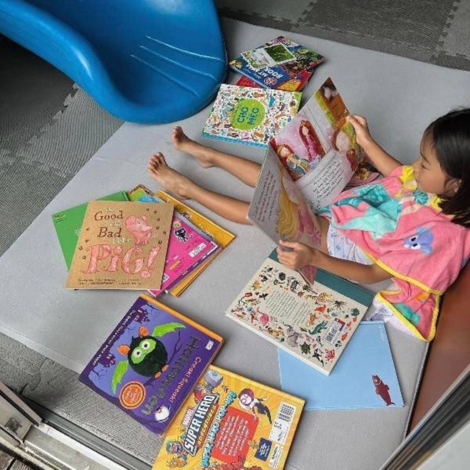 Tăng Thanh Hà hiếm hoi khoe ảnh cháu nội gia tộc 3000 tỷ giờ đã biết ngồi, lớn phổng phao - 5