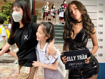 Đến trường của con, bà xã Đăng Khôi dát hàng hiệu tinh tế, nhìn Đoàn Di Băng không nói nên lời