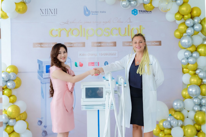 MIMI Aesthetic Clinic tiên phong đầu tư thiết bị hủy mỡ Cryoliposculpt from Chau Au - 1