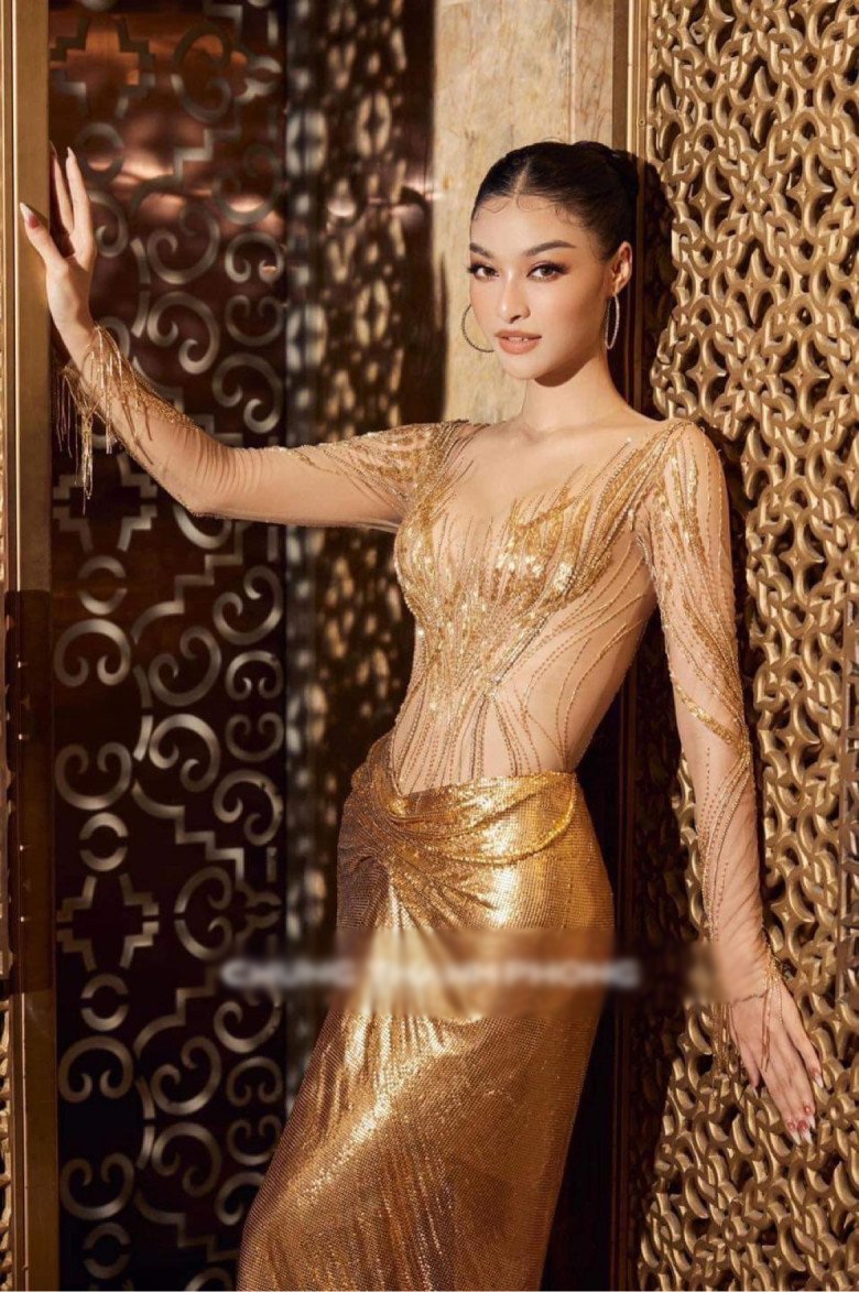 Diện lại váy của Hoa hậu Ngọc Châu, thí sinh Miss Grand Vietnam có amp;#34;lấy víaamp;#34; đăng quang? - 10