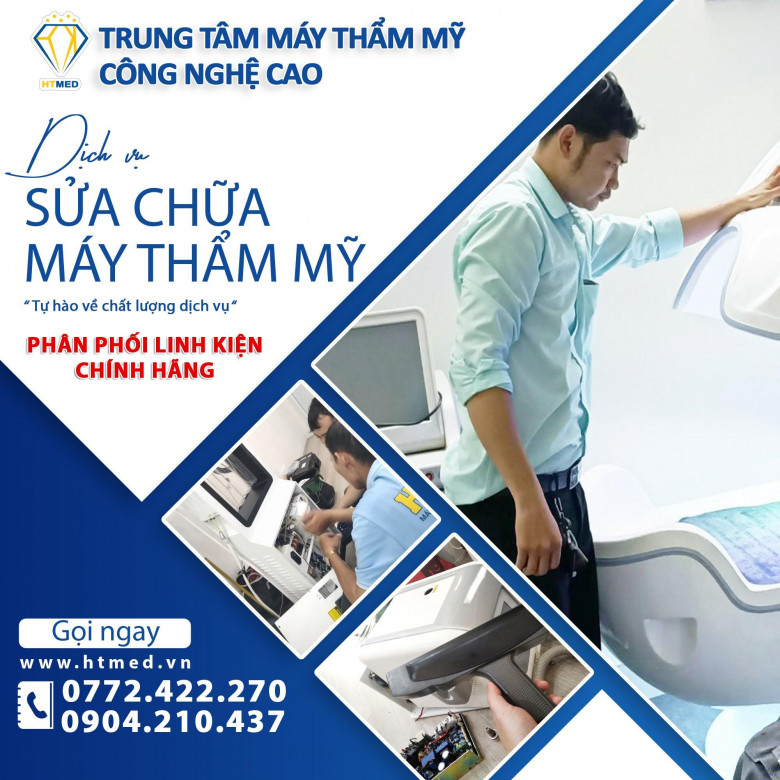 Trung tâm sửa chữa thẩm mỹ thiết bị, spa HTMED - 1
