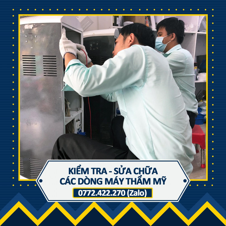 Trung tâm sửa chữa thẩm mỹ thiết bị, máy chủ spa HTMED - 2