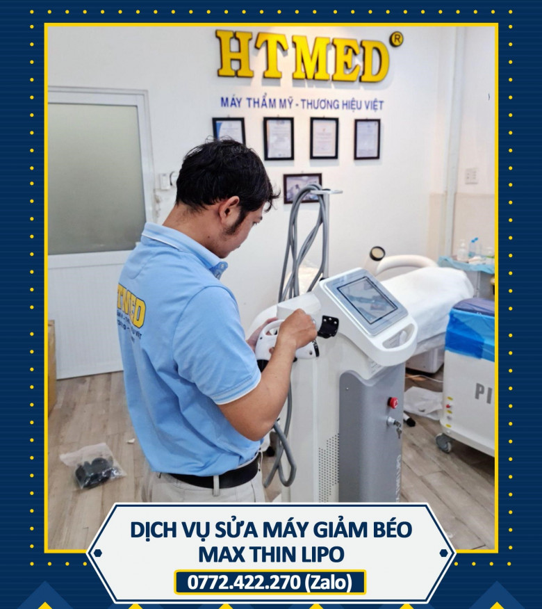 Trung tâm sửa chữa thẩm mỹ thiết bị, máy chủ spa HTMED - 4