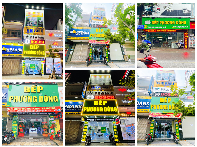 Hệ thống Showroom Nội Thất Phương Đông trải dài khắp 3 miền Bắc-Trung-Nam