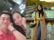Thời trang - Mỹ nhân từng hẹn hò cầu thủ Tiến Linh vi vu trời Âu, mặc đẹp như quý cô nước Pháp