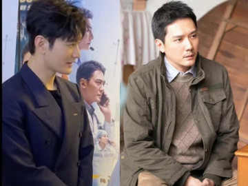 Ngôi sao 24/7: Chung khung hình sau khi bỏ vợ: Huỳnh Hiểu Minh đẹp trai, Phùng Thiệu Phong như ông chú