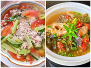 Bếp Eva - Cuối tuần nắng nóng, nấu ngay 5 món canh chua này vừa đơn giản, trôi cơm lại cực dễ ăn