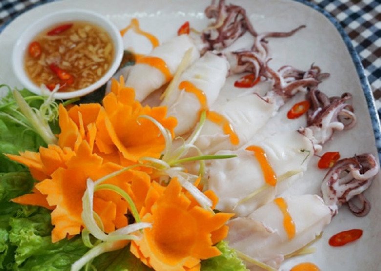 Cách làm mực hấp gừng thơm ngon, chiêu đãi cả nhà - 8