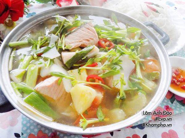10 cách nấu canh chua cá với dứa dọc mùng, giá đỗ thơm ngon, không tanh - 8