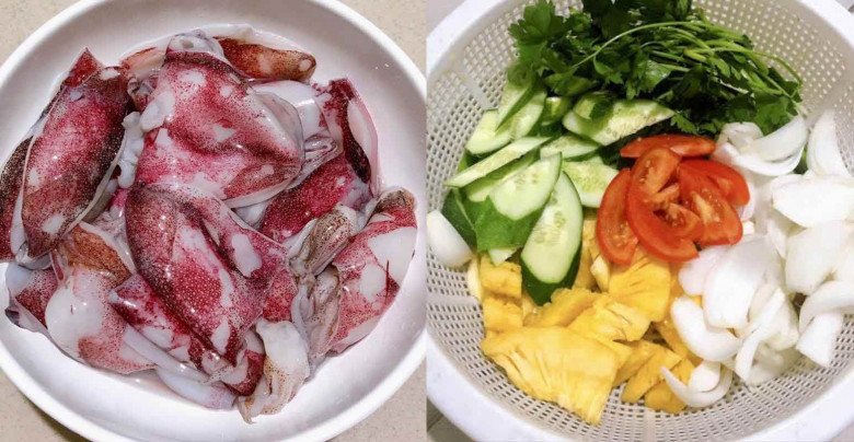 11 cách làm mực xào thập cẩm cùng dưa leo, hành tây ngon giòn, không tanh - 15