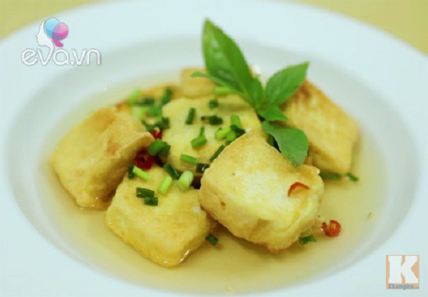 Đậu phụ nhúng mắm hành nhâm nhi ngày mát trời - 8