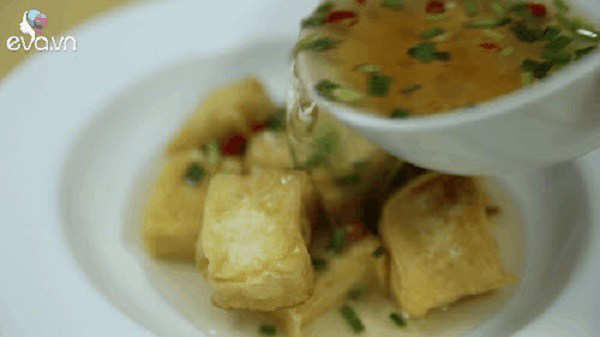 Đậu phụ nhúng mắm hành nhâm nhi ngày mát trời - 5