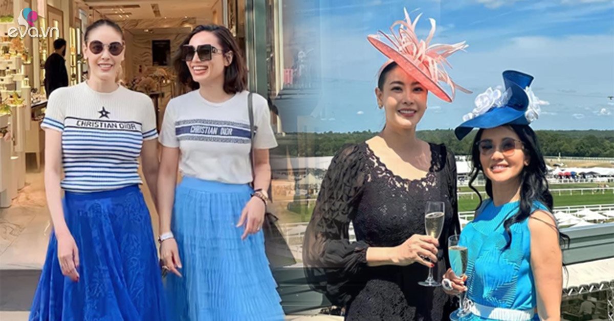 Gallery - Đẳng cấp hoa hậu gốc Hoàng tộc của Việt Nam, đi Châu Âu có người hộ tống mua sắm