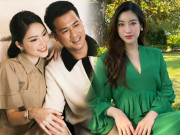 Thời trang - Em dâu Hà Tăng xuất hiện giữa tin bầu con so, ăn mặc hệt Đỗ Mỹ Linh, sang trọng và đài các