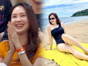 Làm đẹp - Mỹ nhân "thiên hạ vô địch" đi xem bóng rổ hút 19 nghìn người thích: Tròn 40 vẫn có đường cong kinh diễm, mặt trẻ măng