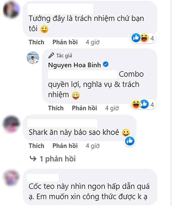 Phương Oanh khoe nấu toàn món amp;#34;gây nghiện khó caiamp;#34;, Shark Bình đăng ngay thứ bồi bổ sinh lực, bảo vệ vợ mới - 7