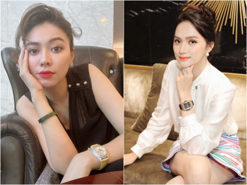 BTV Ngọc Trinh khoe ảnh, Hương Giang liền soi đồng hồ: Từng bỏ 900 triệu mua 1 chiếc của đàn chị nhưng không lấy