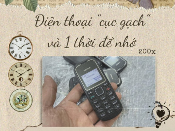 Điện thoại cục gạch một thời là biểu tượng “giàu có”: Cả ngày cày “rắn săn mồi”, nhắn tin trộm không cần nhìn bàn phím