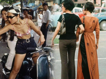 Phụ nữ Sài Gòn xưa đã ăn mặc thế này, táo bạo chẳng thua gái thời nay