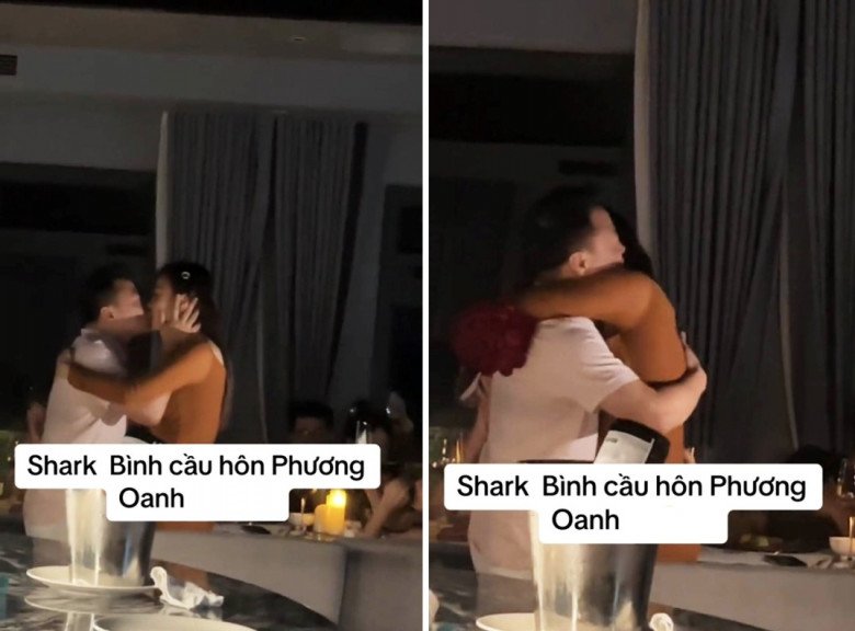 Cặp đôi trao nhau nụ hôn môi chạm môi vô cùng nồng cháy.