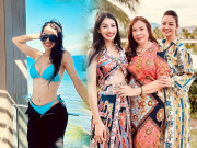 Làm đẹp - Jennifer Phạm làm mẹ 4 con vẫn giữ dáng không mỡ thừa, em gái Mỹ cũng chẳng thua kém với đáy thắt lưng ong