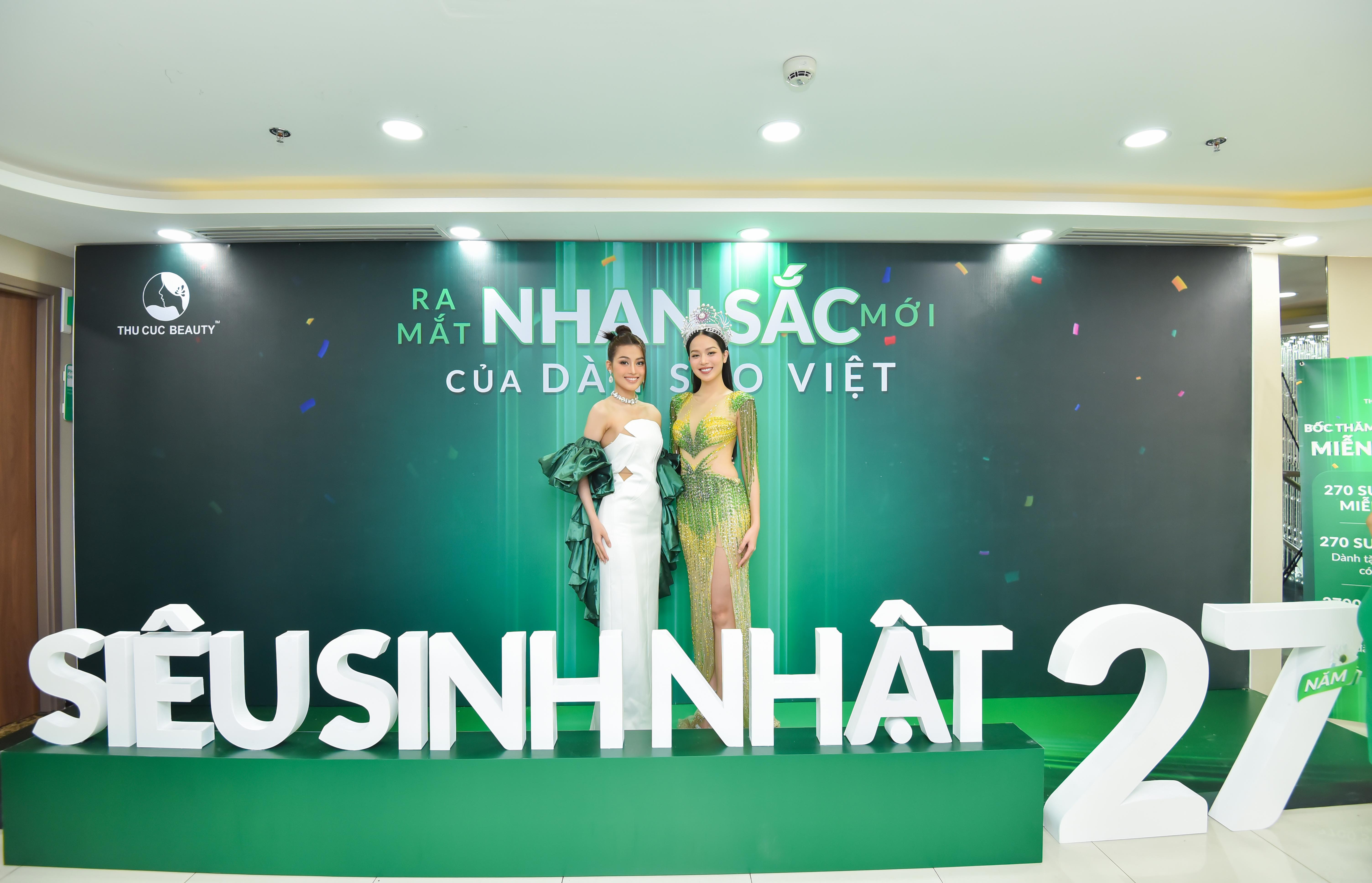 Hoa hậu Thanh Thủy, Á hậu Minh Thư khoe nhan sắc rực rỡ