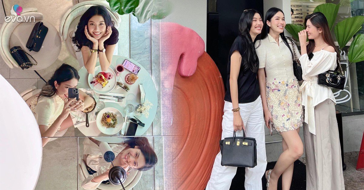 View - Xuất hiện hội vợ người ta: Mặt hoa da phấn, tay xách túi nặng đô sang chuẩn giới hào môn