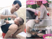 Bà bầu - “Chồng nhà người ta” 3h sáng dậy bán cá ở chợ, về vẫn nấu cơm chăm vợ ở cữ, tiết lộ về mẹ chồng còn ngạc nhiên hơn