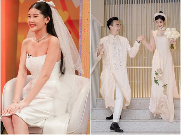 Hoa hậu từng bị chê "xấu nhất Việt Nam" lấy chồng BTV đẹp trai: Hôn nhân ra sao mà Hồng Vân nói cần xem lại?