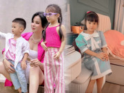 Thời trang - Con gái được Diệp Lâm Anh quyết giành quyền nuôi: 5 tuổi mặc đồ của mẹ, sành điệu như mẫu nhí