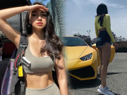 Làm đẹp - Chân dung hot girl Jessi Lương lái siêu xe Lamborghini, bên ngoài xinh đẹp, bên trong múi cơ trập trùng