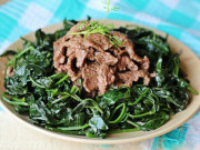 Sức khỏe - 8 loại rau ăn cùng thịt bò giúp bổ máu, chống lão hoá da, có loại xưa chỉ dùng cho gia súc nay được đề cao