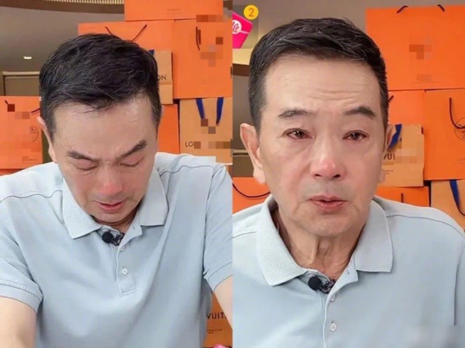 Trương Thần Quang từng bật khóc khi livestream bán hàng.