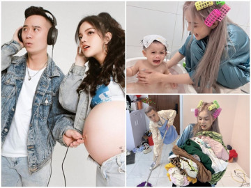 Bụng bầu vượt mặt, hot tiktoker Hà Nội vẫn nhảy cực sung, sau sinh ở phòng tổng thống không muốn xuất viện