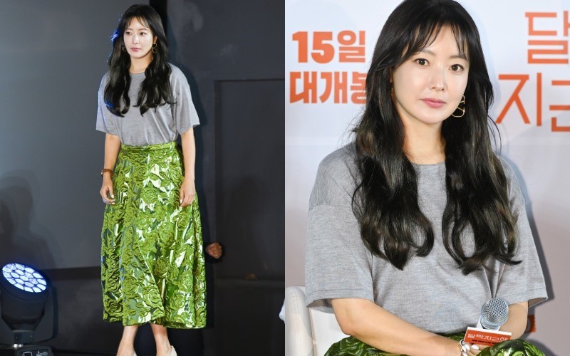 Mới đây, Kim Hee Sun vừa dự buổi họp báo ra mắt bộ phim Sweet Sea: 7510, được tổ chức vào chiều ngày 14/7 tại Gwangjin-gu, Seoul.
