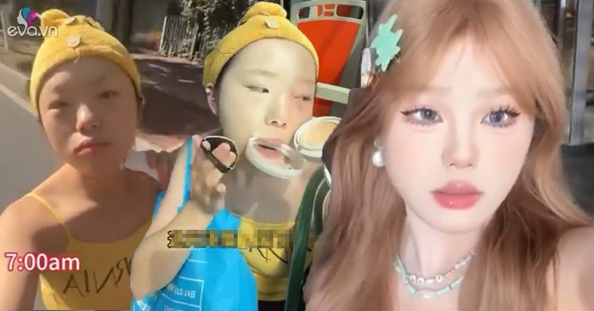 View - Vừa đi vừa make-up, cô gái khiến người đi đường thấy ngại, thành quả chẳng ai tin