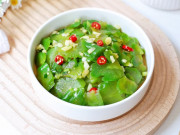 Bếp Eva - Loại quả xấu xí bị nhiều người chê vì vị khó xơi, nhưng nấu kiểu này được món cực ngon, thanh nhiệt giải độc