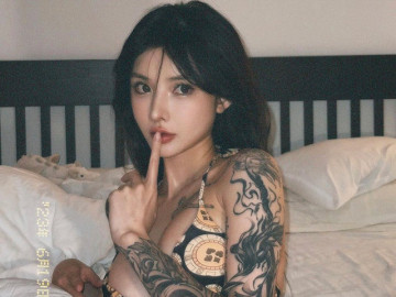 Nhan sắc ngọt như kẹo nhưng body kín vết xăm, cô nàng Nhật Bản làm cõi mạng thổn thức