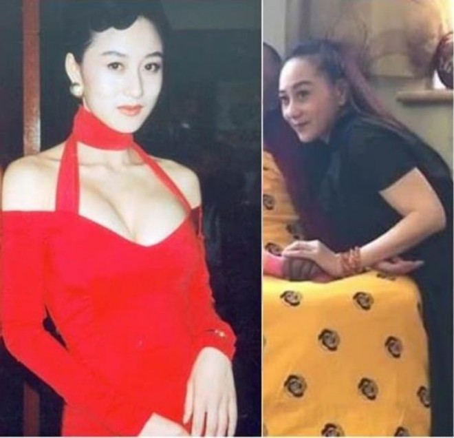 Ở tuổi trung niên, bà vẫn rất nổi bật.