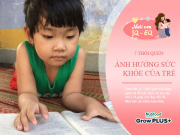 7 thói quen hàng ngày vô tình đánh cắp trí thông minh của trẻ