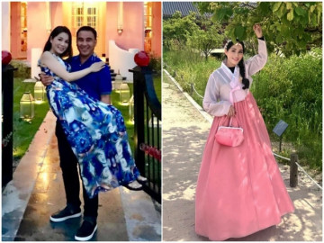 Vợ doanh nhân mặc Hanbok ngọt lịm như gái Hàn, ít ai biết Quyền Linh ở hậu trường hi sinh cỡ này