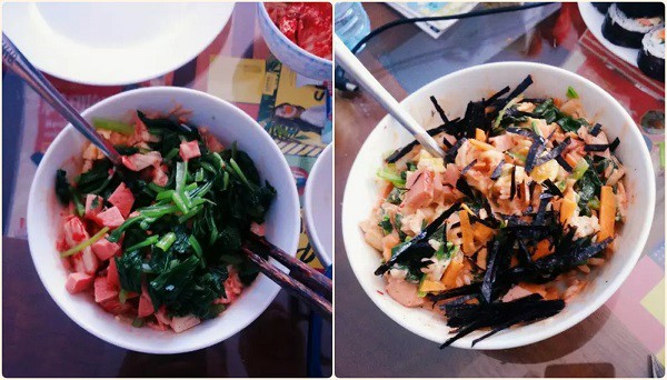 Cơm trộn kiểu Việt Nam ngon thơm, dễ làm