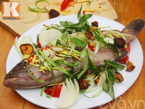 Cá song hấp xì dầu cho bữa ăn sau Tết - 5