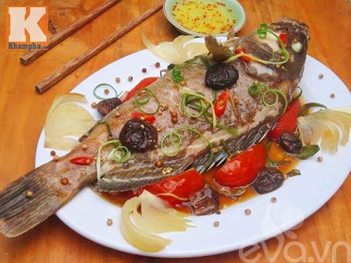 Cá song hấp xì dầu cho bữa ăn sau Tết - 7