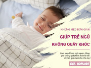 Clip Eva - Để trẻ sơ sinh ngủ ngoan, đúng giờ, không quấy khóc, cha mẹ có thể áp dụng các mẹo nhỏ này