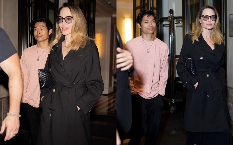 Mới đây, Pax Thiên vừa sát cánh bên Angelina Jolie khi minh tinh đến New York bắt đầu xây dựng thương hiệu thời trang Atelier Jolie.
