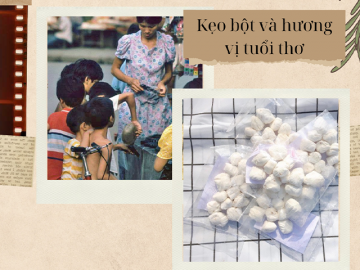 Loại kẹo gợi nhớ bầu trời tuổi thơ của thế hệ 7X, 8X, ăn xong trắng xóa áo quần, giờ không tìm được nơi nào bày bán