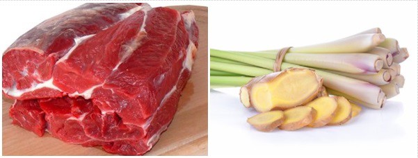 Bắp bò tươi, màu sắc đỏ, không có mùi là nguyên liệu ngon nhất cho món bò kho